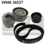 SKF VKMA 36037 V-Ribbed Belt Set